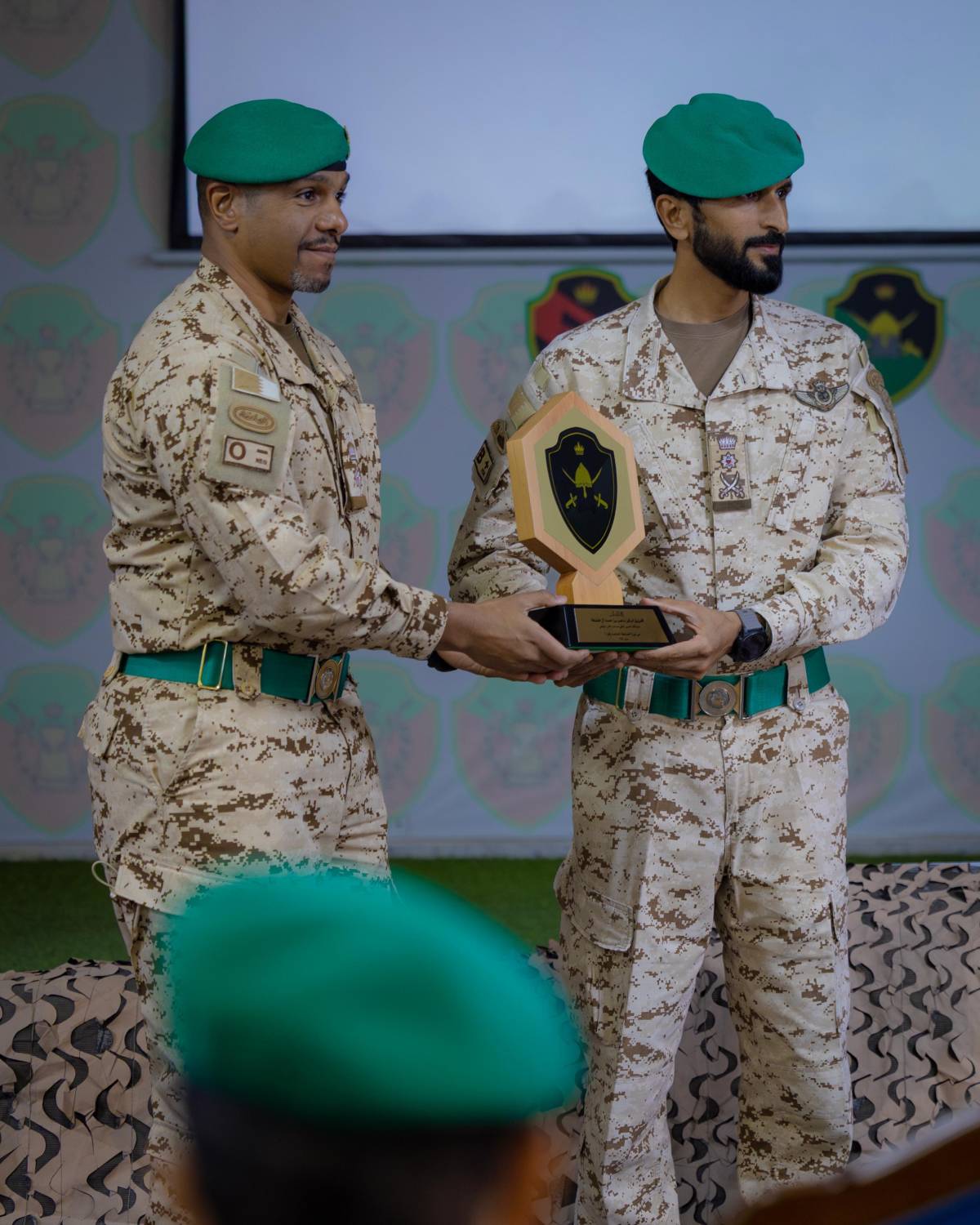 حفل &rlm;تخريج إحدى الدورات المتخصصة بالحرس الملكي