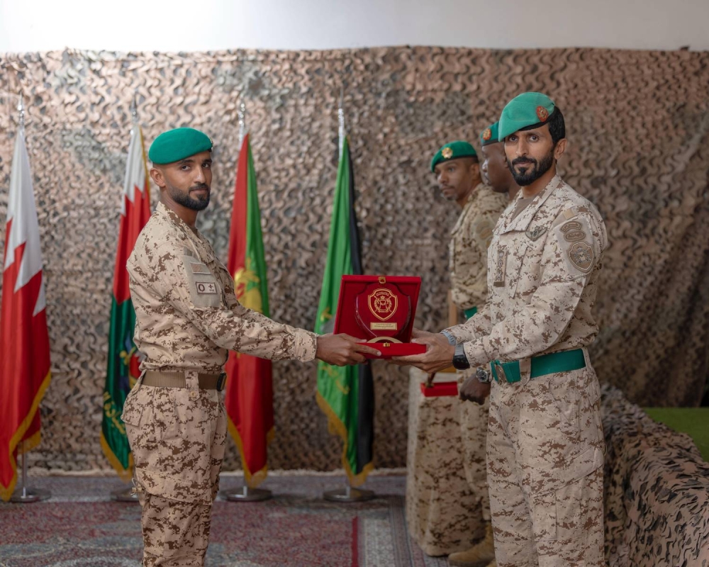 حفل &rlm;تخريج إحدى الدورات المتخصصة بالحرس الملكي