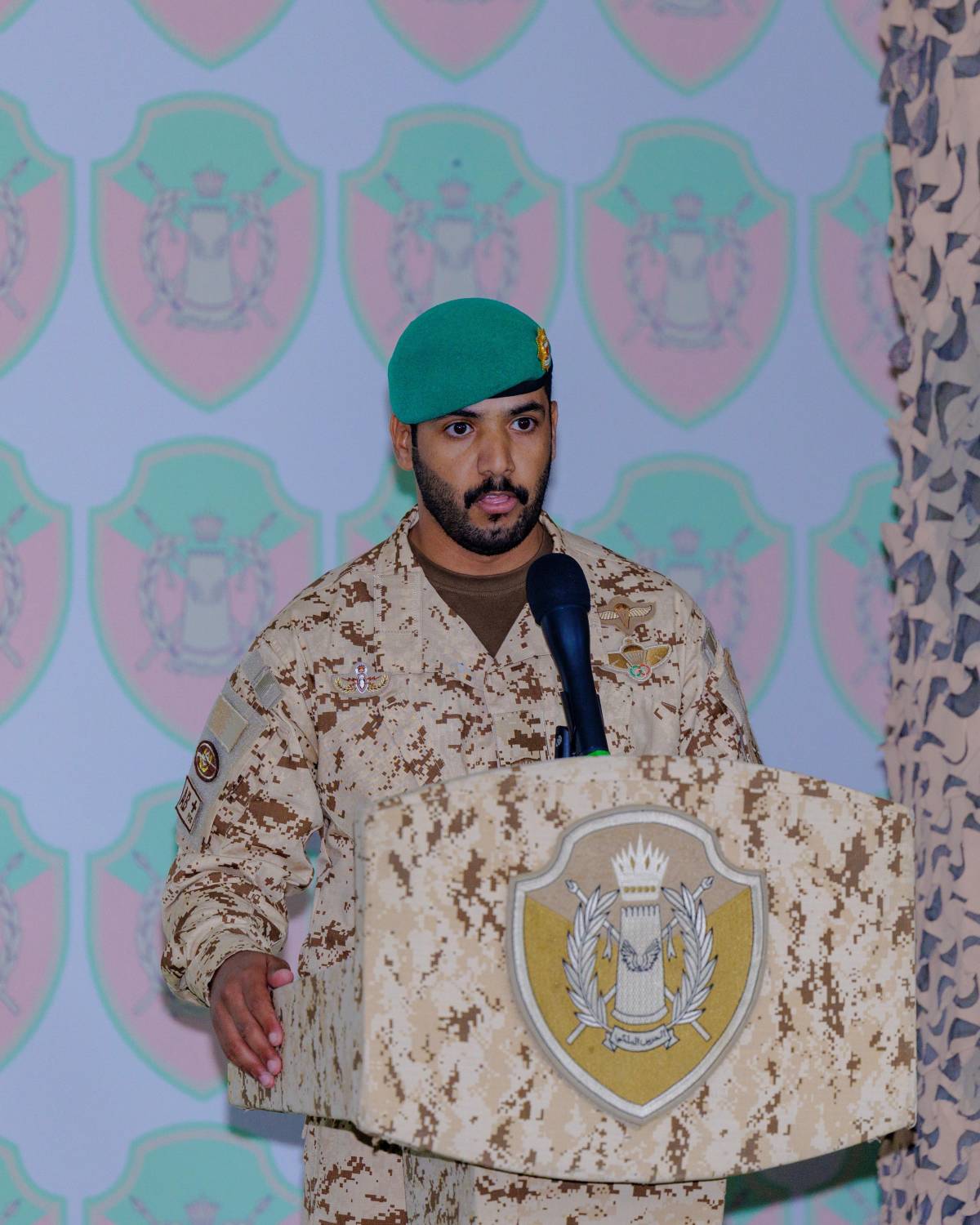 حفل &rlm;تخريج إحدى الدورات المتخصصة بالحرس الملكي