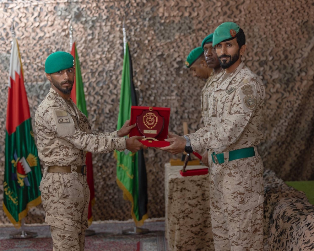 حفل &rlm;تخريج إحدى الدورات المتخصصة بالحرس الملكي