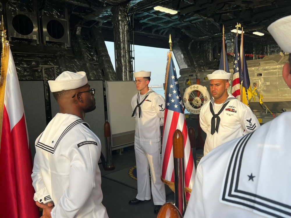 &laquo;كانبيرا&raquo; ترسو في البحرين ضمن مهمة أمنية استراتيجية في الخليج العربي