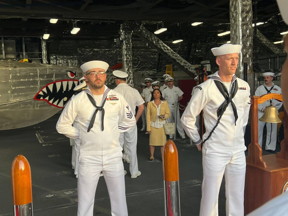 &laquo;كانبيرا&raquo; ترسو في البحرين ضمن مهمة أمنية استراتيجية في الخليج العربي