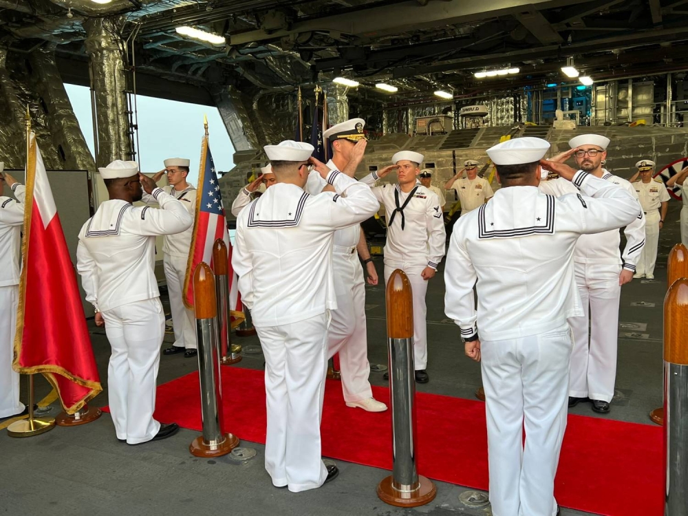 &laquo;كانبيرا&raquo; ترسو في البحرين ضمن مهمة أمنية استراتيجية في الخليج العربي