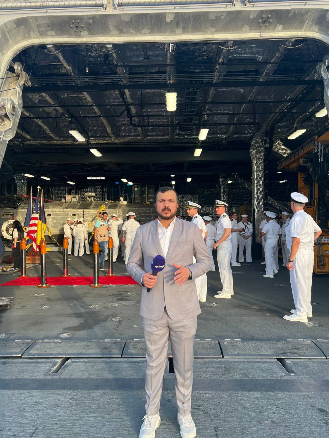 &laquo;كانبيرا&raquo; ترسو في البحرين ضمن مهمة أمنية استراتيجية في الخليج العربي