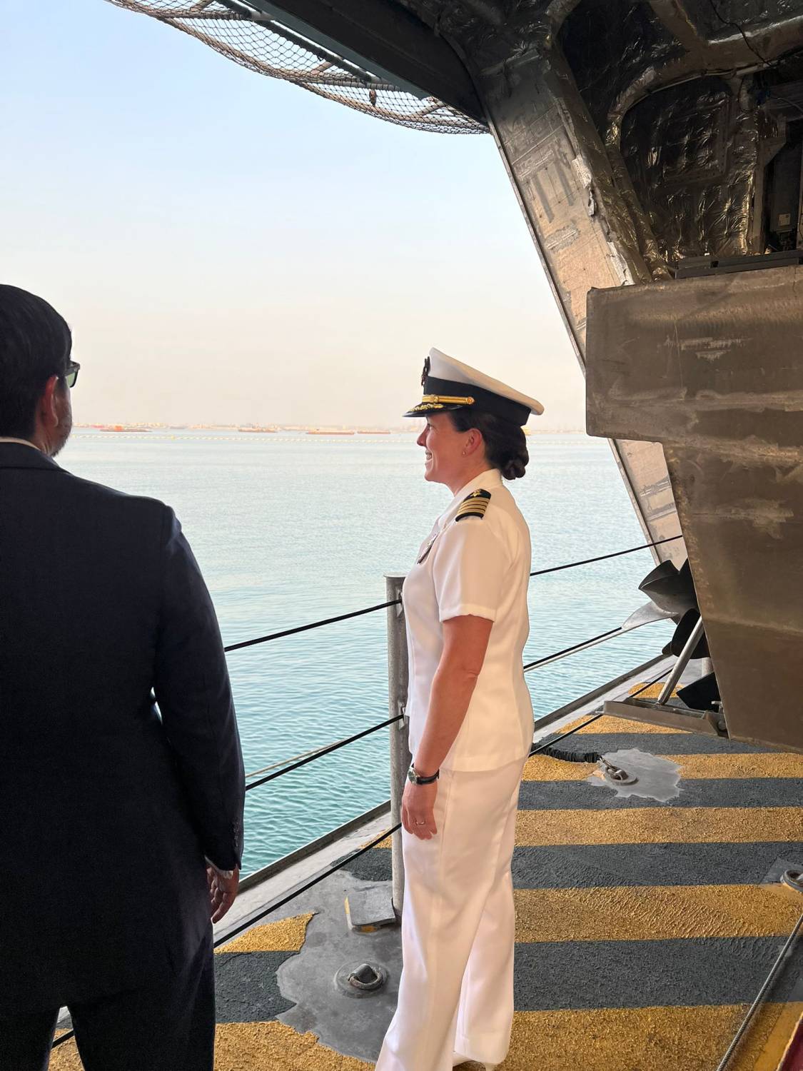 &laquo;كانبيرا&raquo; ترسو في البحرين ضمن مهمة أمنية استراتيجية في الخليج العربي