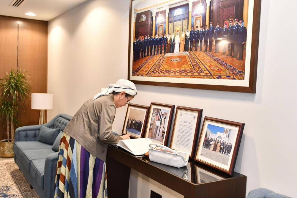 مدير عام تنفيذ الأحكام والعقوبات البديلة يستقبل السفيرة اليابانية