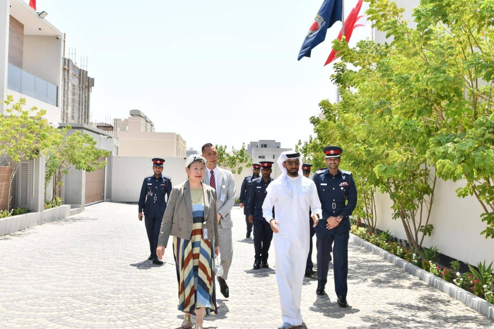 مدير عام تنفيذ الأحكام والعقوبات البديلة يستقبل السفيرة اليابانية