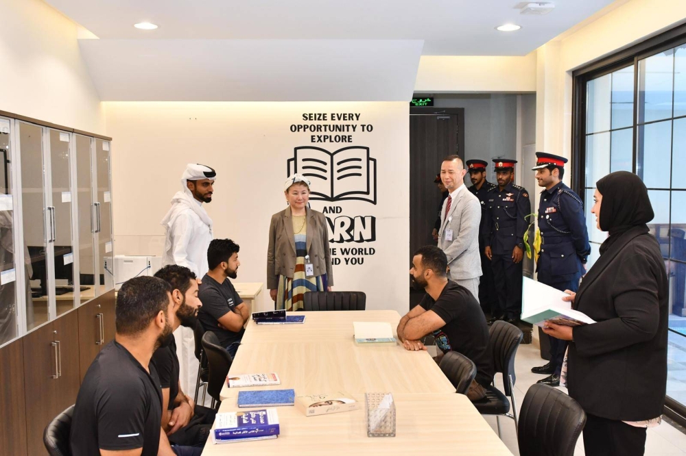 مدير عام تنفيذ الأحكام والعقوبات البديلة يستقبل السفيرة اليابانية