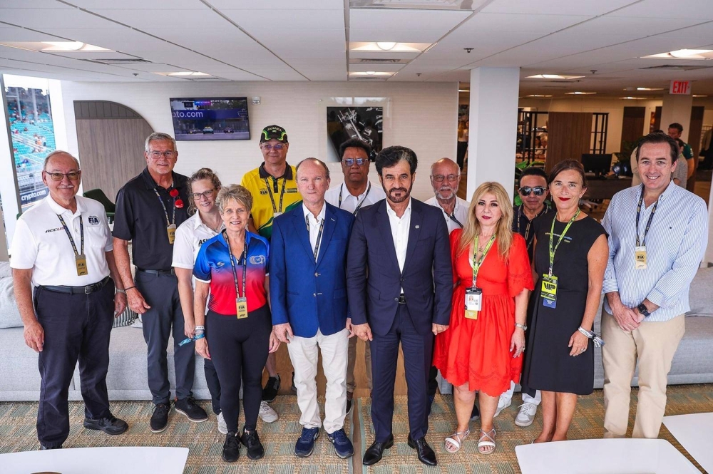 بن سليم يحظى بدعم الاتحاد الدولي للسيارات (FIA) لولاية جديدة