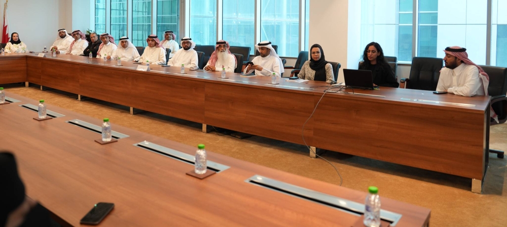 وزير الصناعة والتجارة يجتمع مع وفد الجانب السعودي بمجلس الأعمال البحريني السعودي المشترك