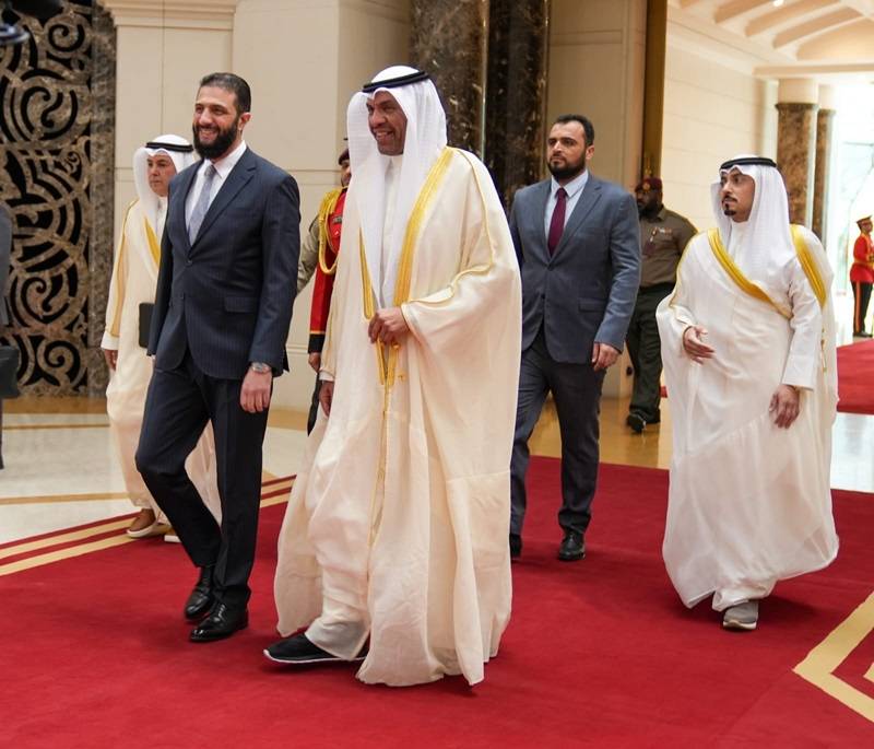 الرئيس السوري يصل إلى دولة الكويت في زيارة رسمية