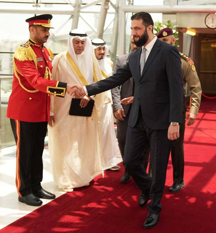 الرئيس السوري يصل إلى دولة الكويت في زيارة رسمية