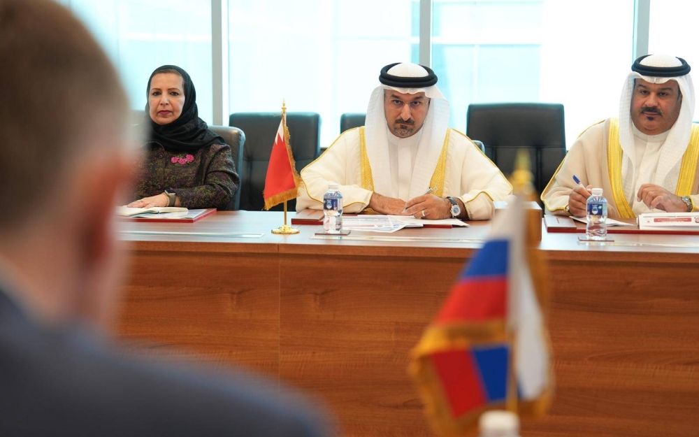 وزير الصناعة والتجارة يجتمع بوزير التنمية الاقتصادية في روسيا الاتحادية