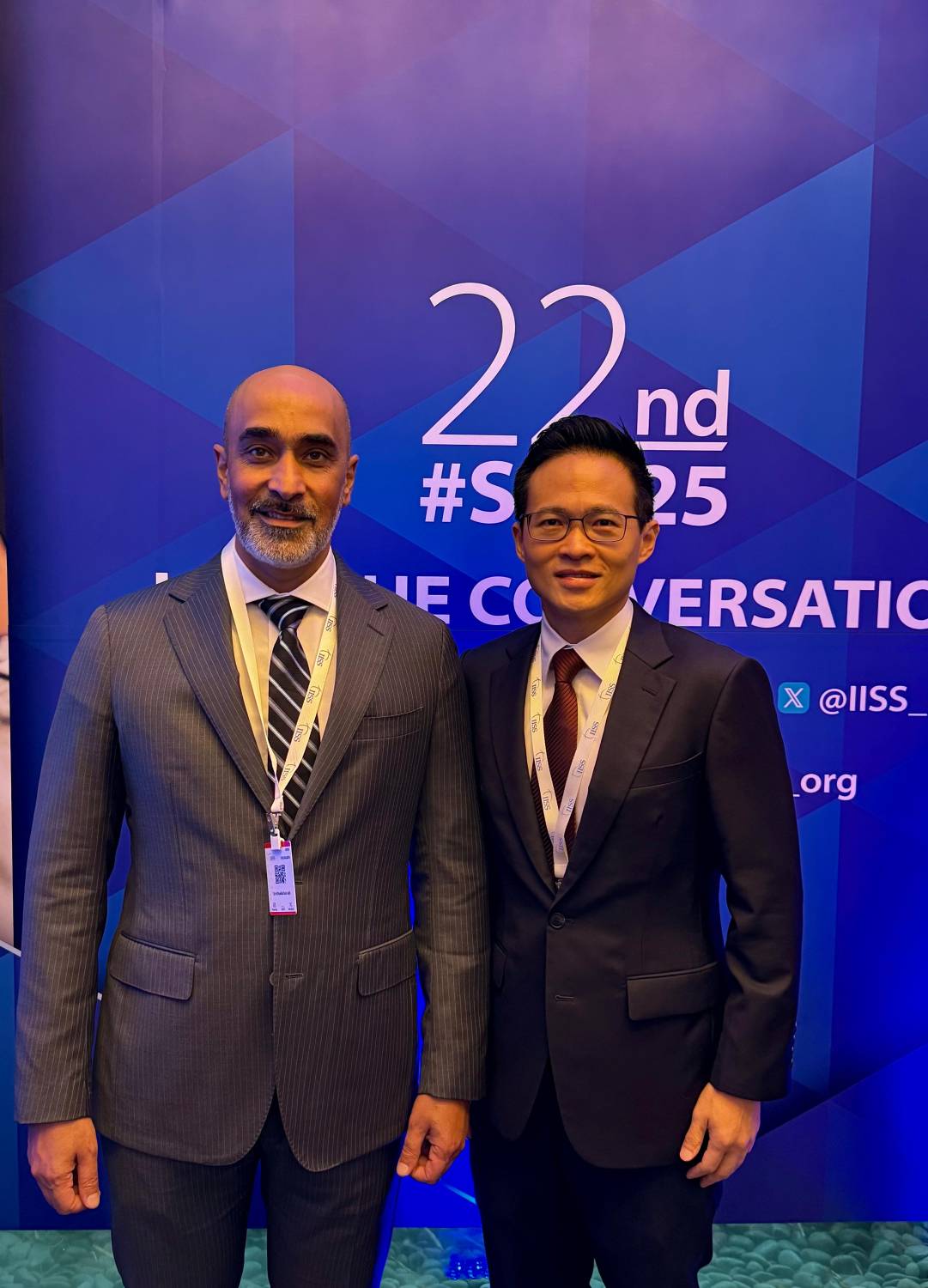 نائب مستشار الأمن الوطني يشارك في حوار "شانغريلا"