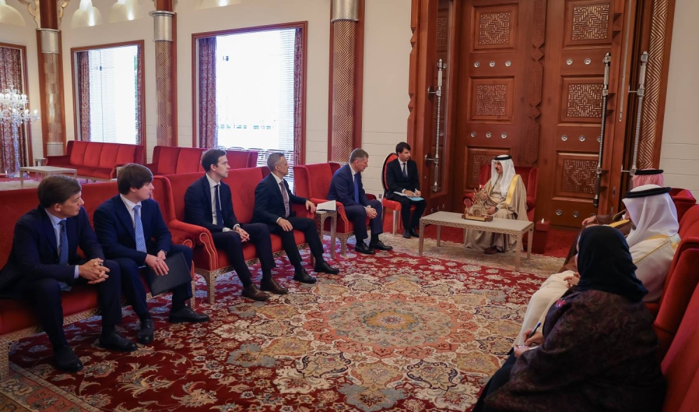 الملك يستقبل وزير التنمية الاقتصادية لروسيا الاتحادية