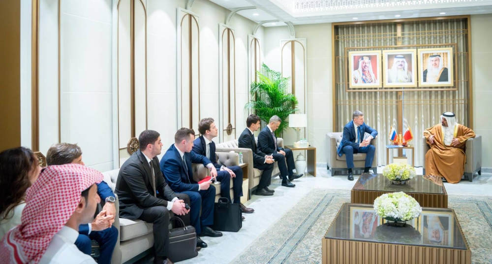 وزير المالية والاقتصاد الوطني يستقبل وزير التنمية الاقتصادية في روسيا الاتحادية والوفد المرافق