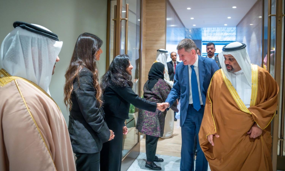 وزير المالية والاقتصاد الوطني يستقبل وزير التنمية الاقتصادية في روسيا الاتحادية والوفد المرافق