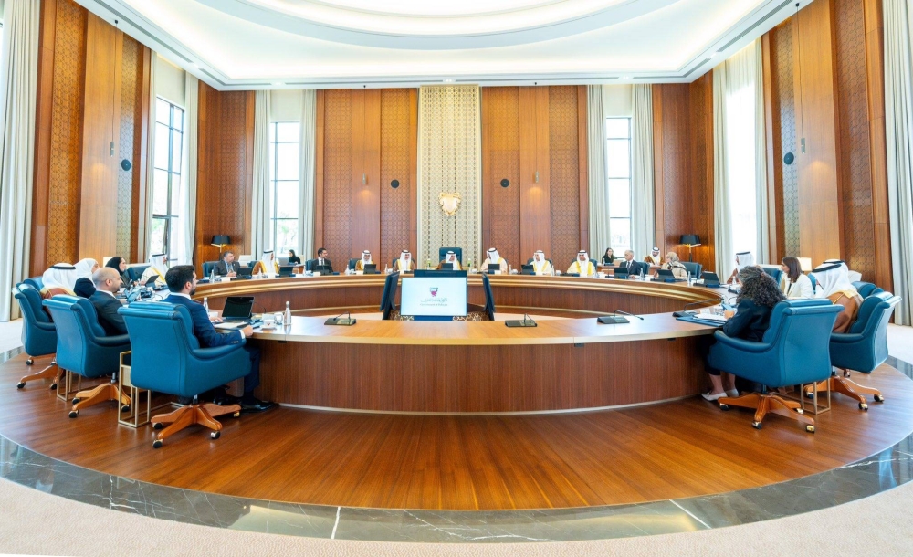 ولي العهد رئيس الوزراء يترأس الاجتماع الاعتيادي الأسبوعي لمجلس الوزراء