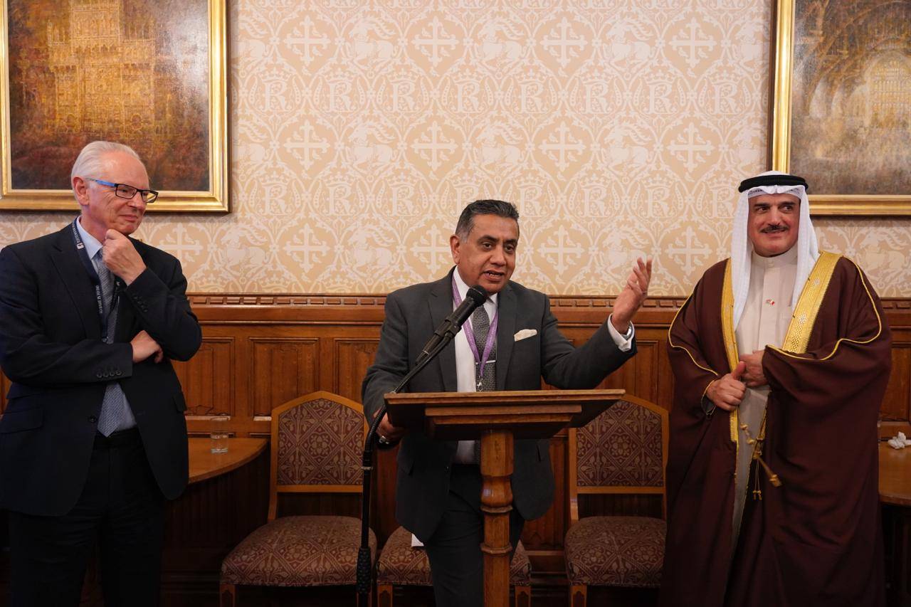 سفارة البحرين في (لندن) تنظم حفل استقبال بمناسبة زيارة رئيس مجلس النواب بمشاركة برلمانيين ومسؤولين بريطانيين