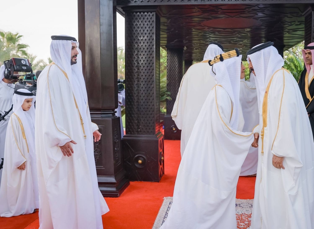 الملك يؤدي صلاة عيد الاضحى المبارك