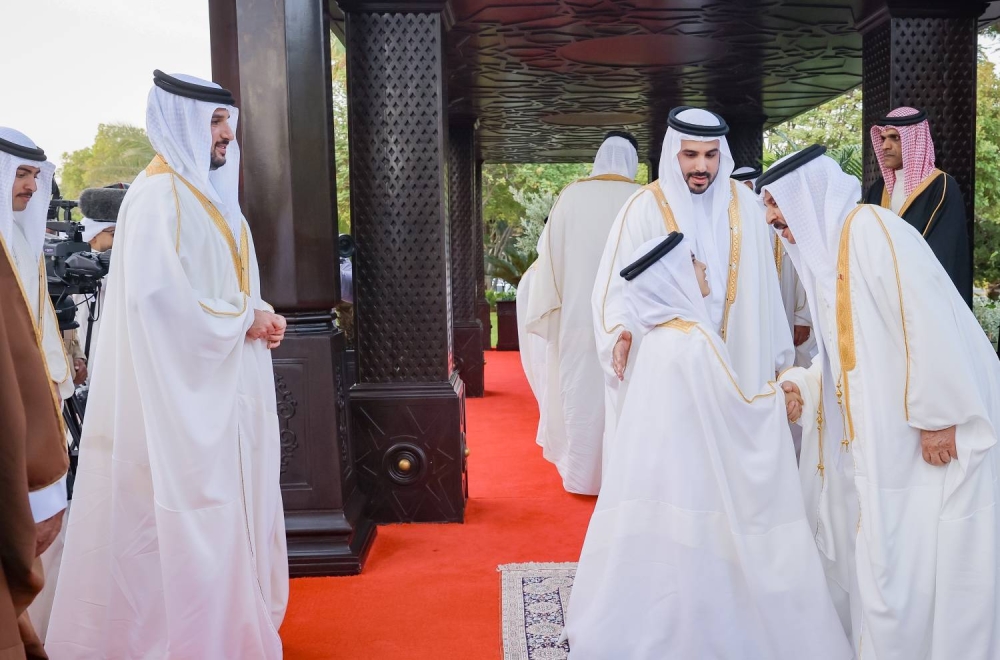 الملك يؤدي صلاة عيد الاضحى المبارك