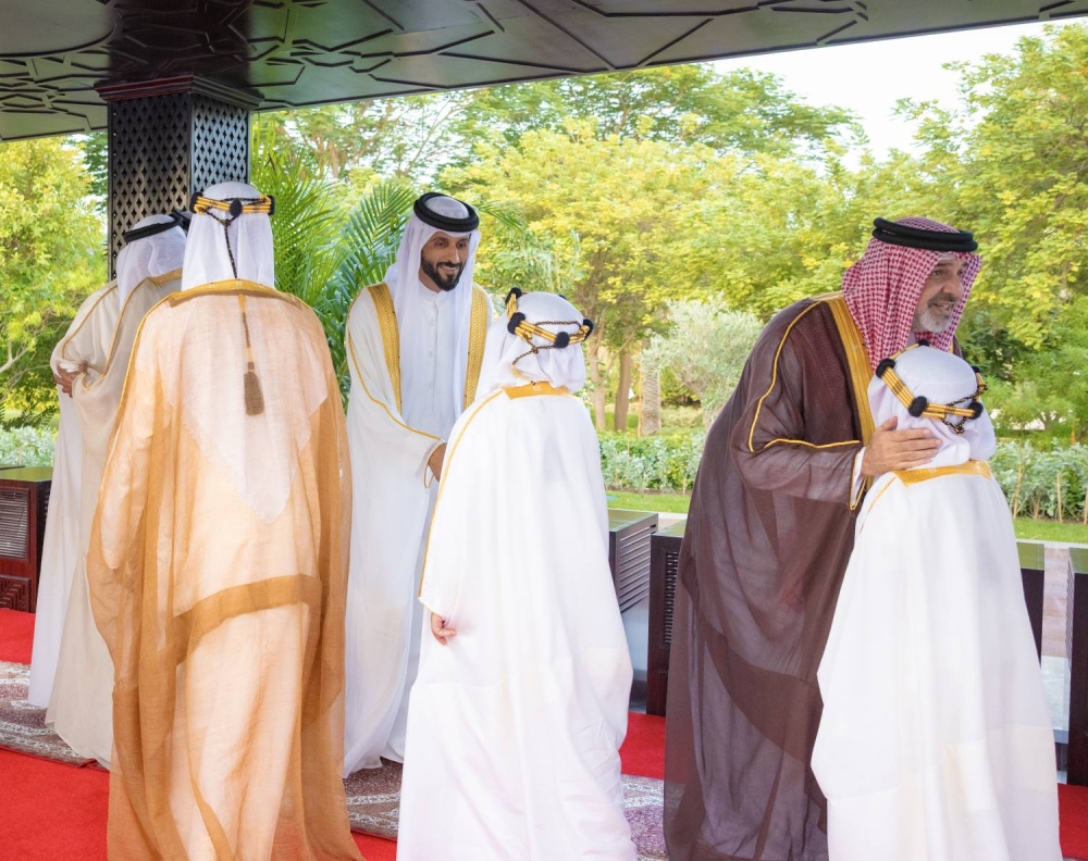 الملك يؤدي صلاة عيد الاضحى المبارك