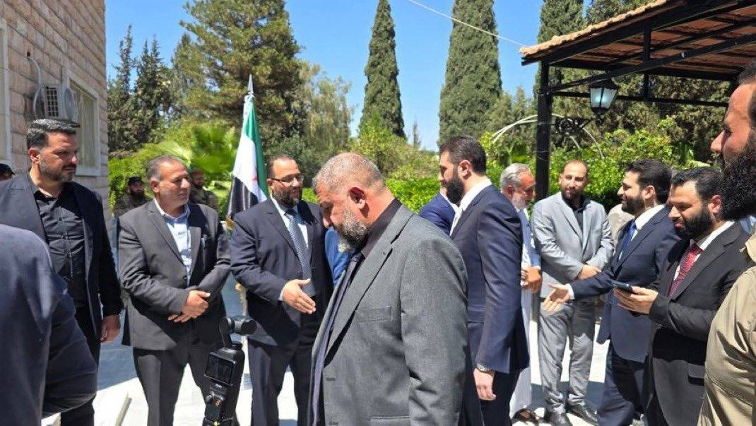 للمرة الأولى.. الرئيس السوري أحمد الشرع يزور درعا جنوبي سوريا