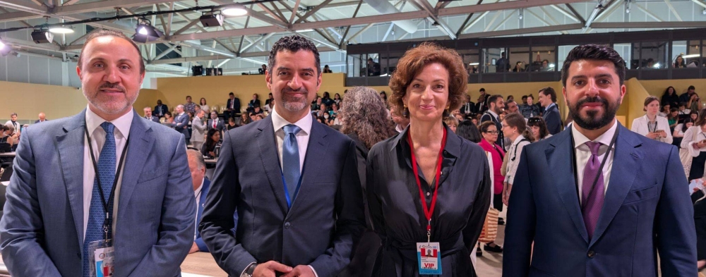 وزير &laquo;البلديات&raquo; ومدير مكتب رئيس الوزراء يلتقيان مدير عام &laquo;اليونيسكو&raquo;