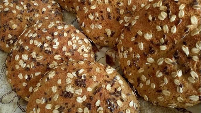 أسهل طريقة لتحضير خبز الشوفان الصحي ببذور الكتان