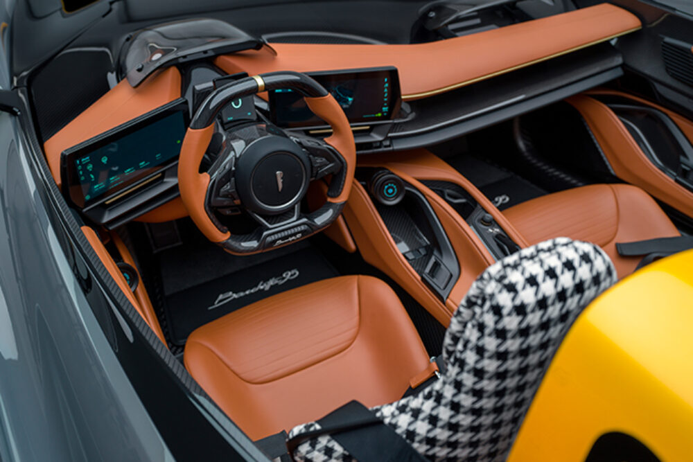 بإصدار محدود.. Pininfarina B95 2025 أول رودستر كهربائية مفتوحة بالكامل بإبهار وأداء خارق