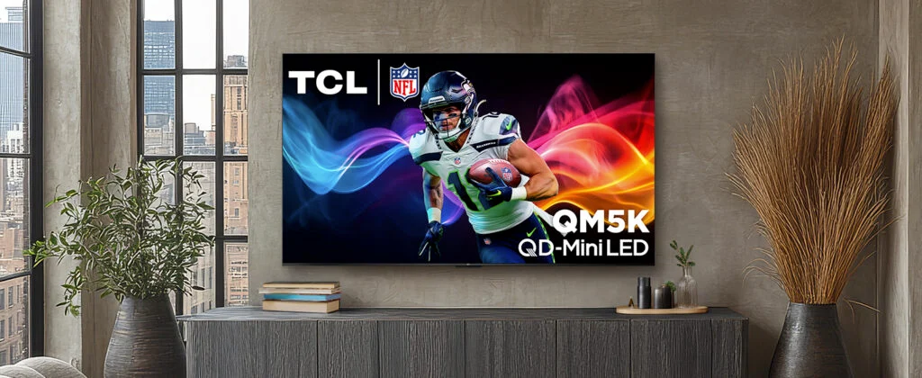 TCL تطلق سلسلة تلفزيونات QM5K 4K QD-Mini LED في الولايات المتحدة