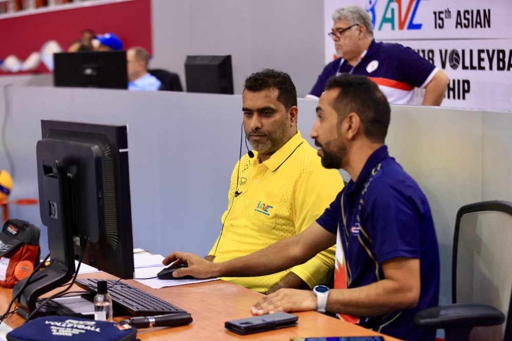 تقنية "لقطة التحدي" بإدارة بحرينية في البطولة الآسيوية