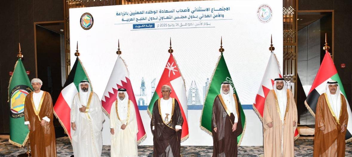 وكيل شؤون الزراعة والثروة الحيوانية يشارك في الاجتماع الاستثنائي لاستراتيجية الأمن الغذائي الموحدة لدول مجلس التعاون لدول الخليج العربية