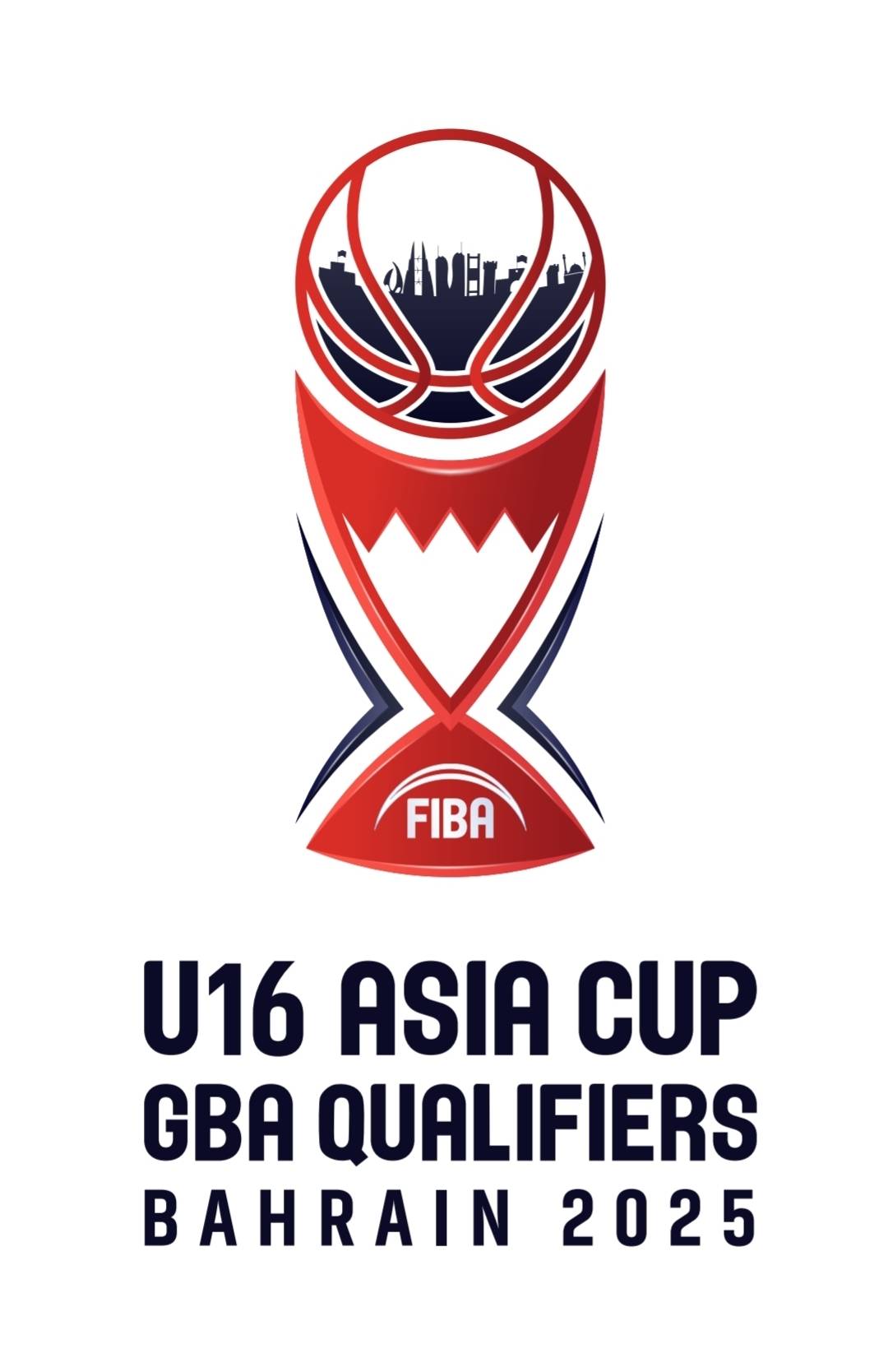 تدشين شعار بطولة الخليج لكرة السلة للناشئين التي تستضيفها البحرين الشهر المقبل