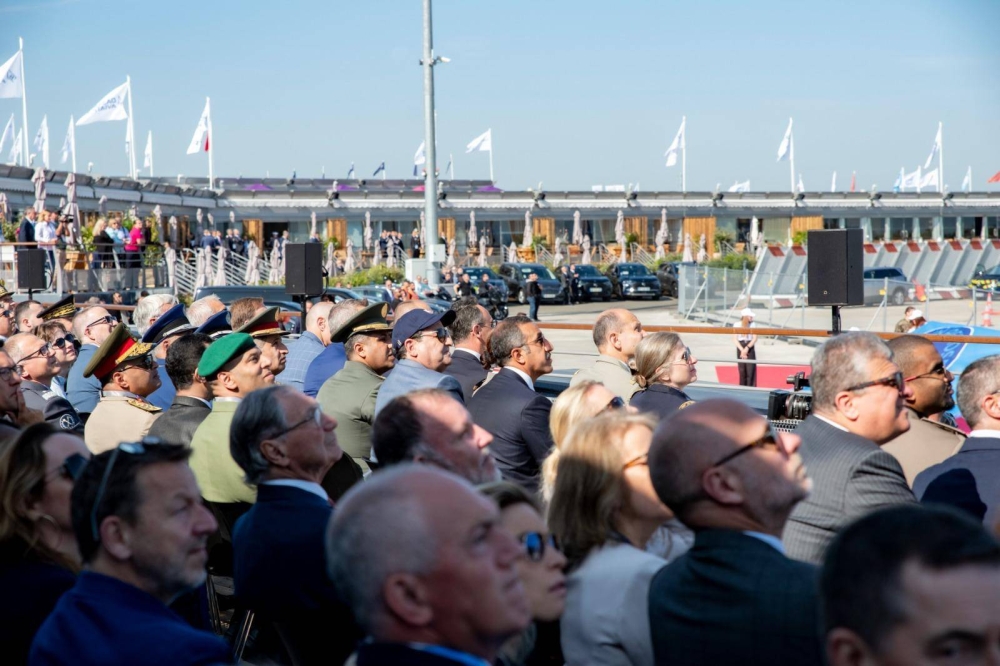 وزير المواصلات والاتصالات يشارك في افتتاح معرض لوبورجيه الدولي بباريس