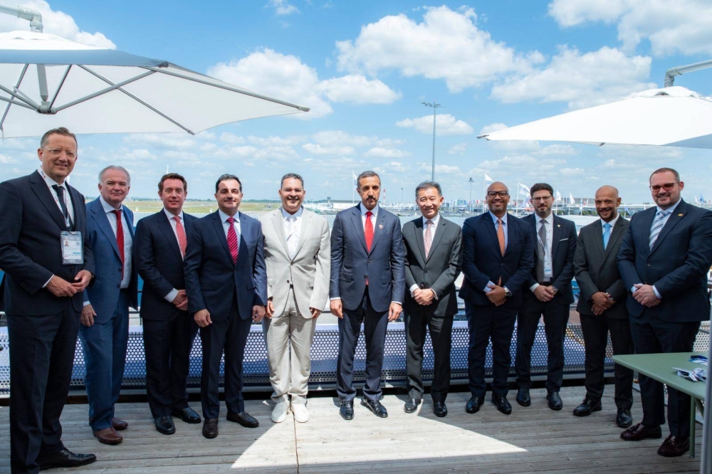 وزير المواصلات والاتصالات يشارك في افتتاح معرض لوبورجيه الدولي بباريس