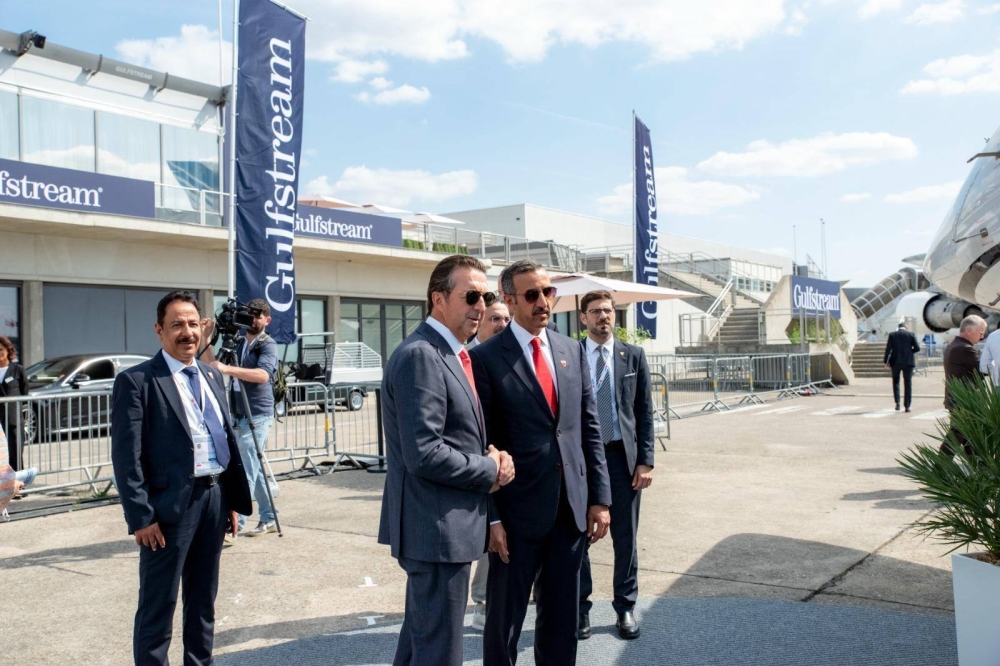 وزير المواصلات والاتصالات يشارك في افتتاح معرض لوبورجيه الدولي بباريس