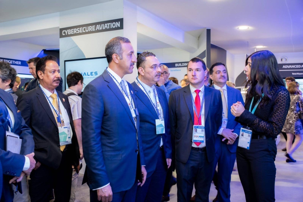 وزير المواصلات والاتصالات يشارك في افتتاح معرض لوبورجيه الدولي بباريس