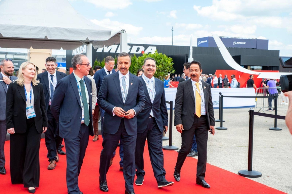 وزير المواصلات والاتصالات يشارك في افتتاح معرض لوبورجيه الدولي بباريس