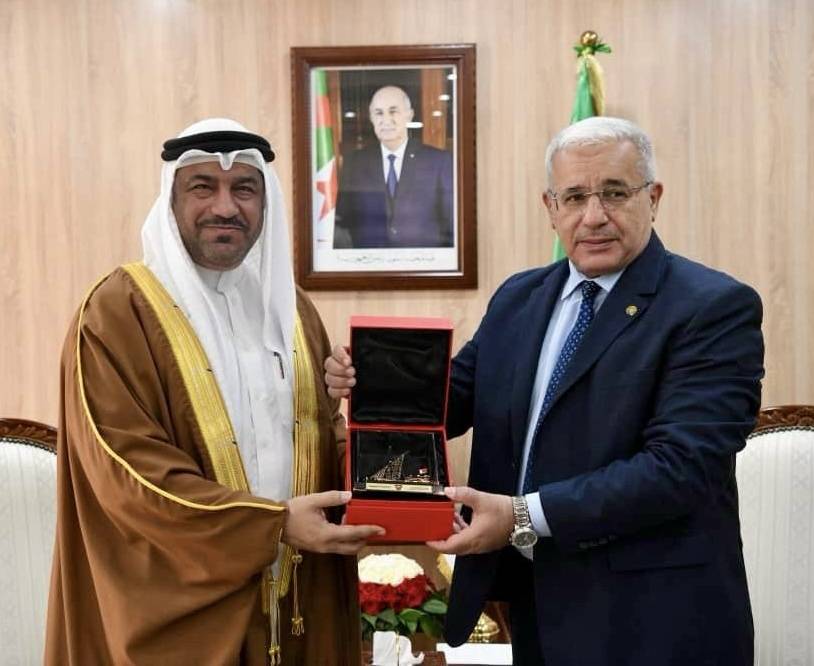 رئيس المجلس الشعبي الوطني في الجزائر يستقبل سفير البحرين