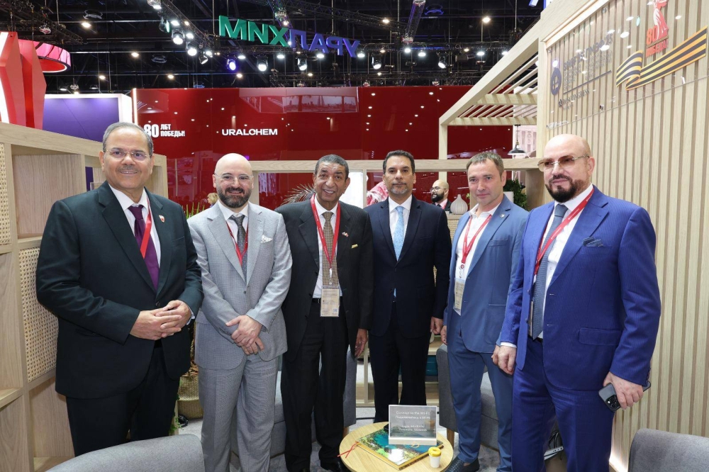 ناس: الترويج للاقتصاد الوطني وتعزيز الاستثمارات الدولية أولوية استراتيجية للغرفة في منتدى سانت بطرسبورغ.