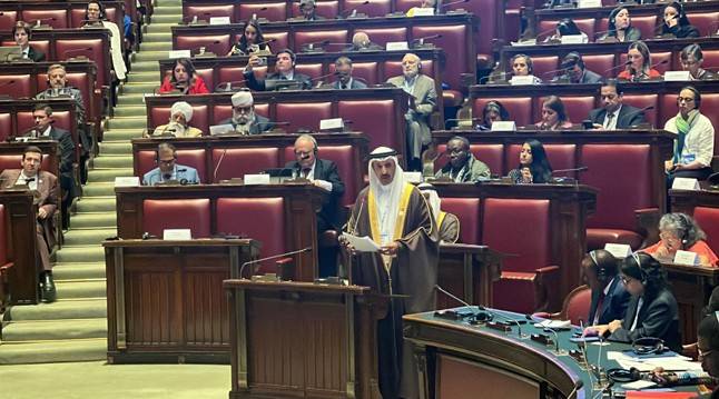 مركز الملك حمد العالمي للتعايش والتسامح يشارك في المؤتمر البرلماني للحوار بين الأديان في روما