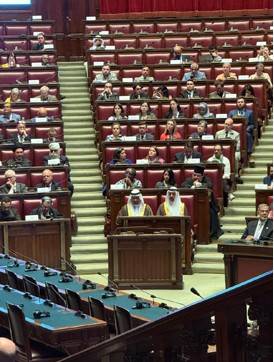 مركز الملك حمد العالمي للتعايش والتسامح يشارك في المؤتمر البرلماني للحوار بين الأديان في روما