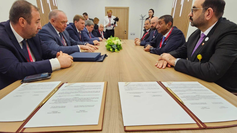 غرفة البحرين توقع 7 مذكرات تفاهم مع غرف ومؤسسات روسية