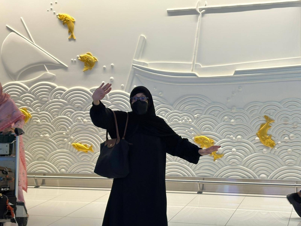 بالصور.. وصول أولى طائرات طيران الخليج من تركمانستان تحمل 163 مواطناً