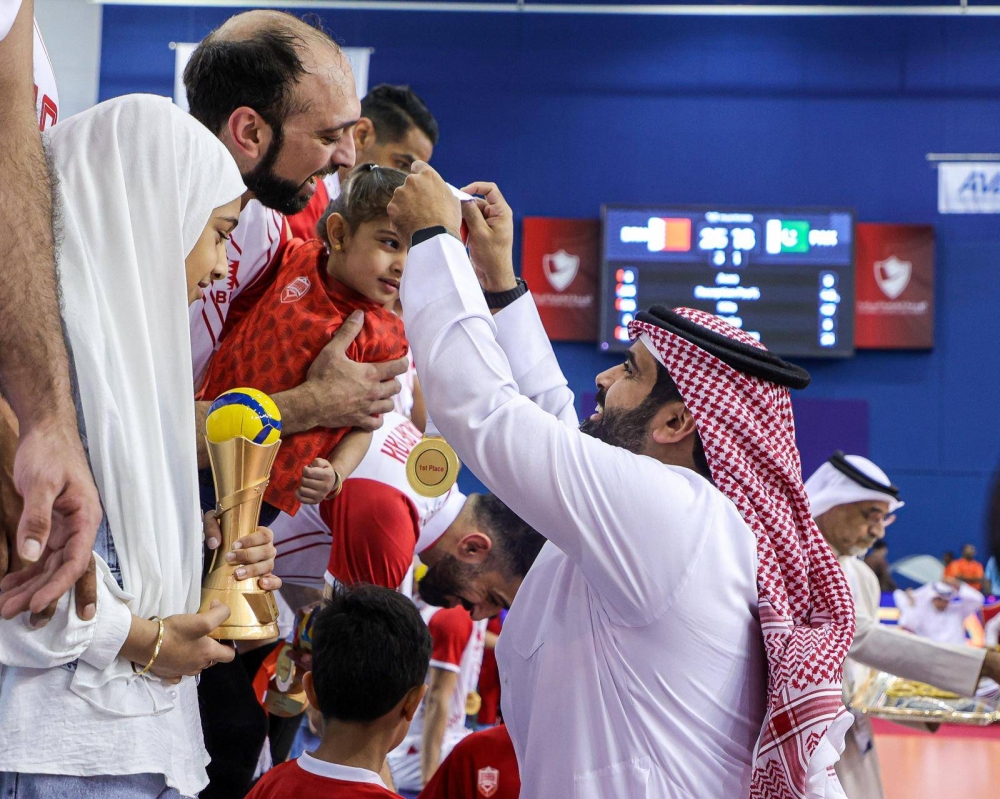 سلمان بن محمد يتوج أحمر الطائرة بلقب كأس الأمم الآسيوية للرجال