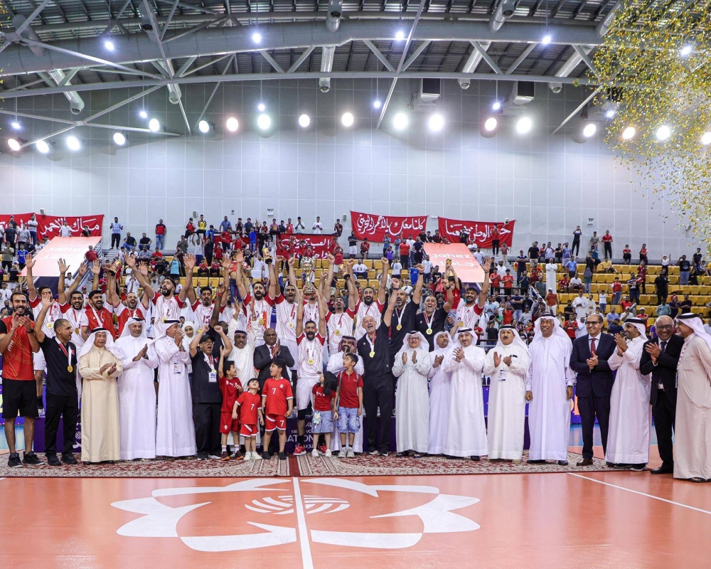 سلمان بن محمد يتوج أحمر الطائرة بلقب كأس الأمم الآسيوية للرجال