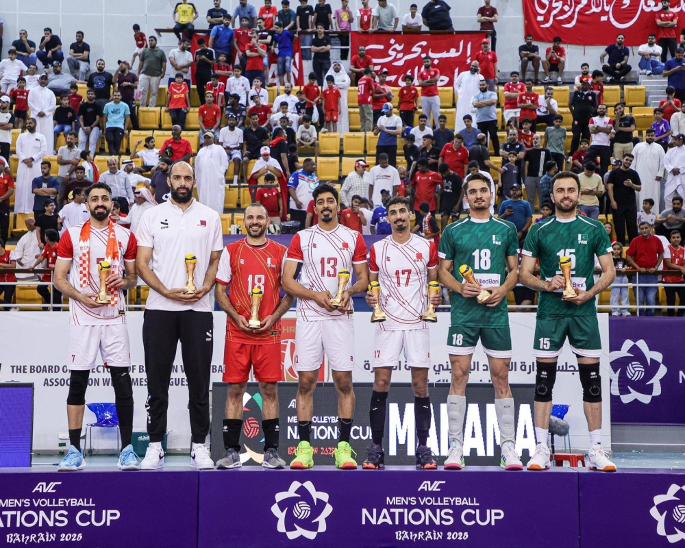 سلمان بن محمد يتوج أحمر الطائرة بلقب كأس الأمم الآسيوية للرجال