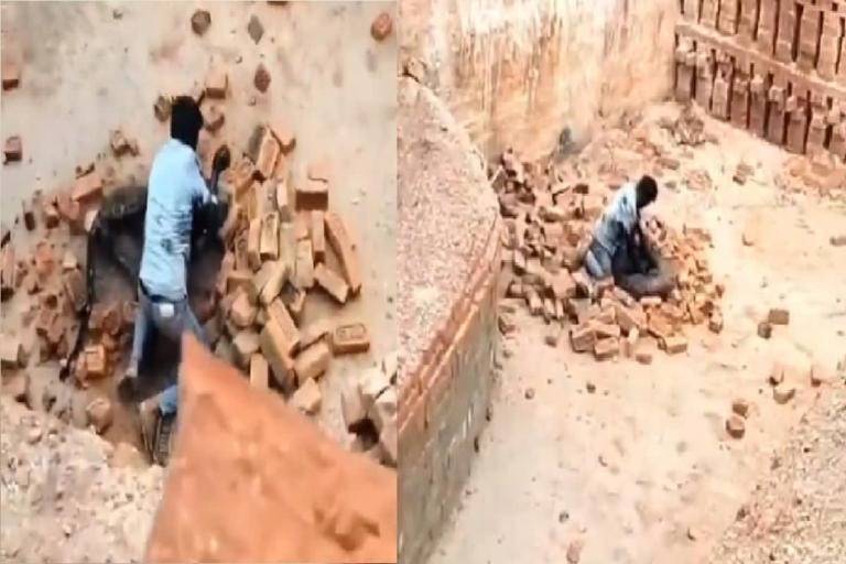 هندي ينجو بأعجوبة من هجوم فهد (فيديو)