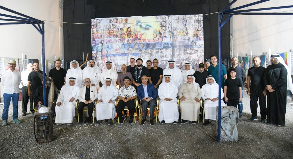 رئيس الأوقاف الجعفرية يفتتح مهرجان الإمام الحسين الفني في المنامة